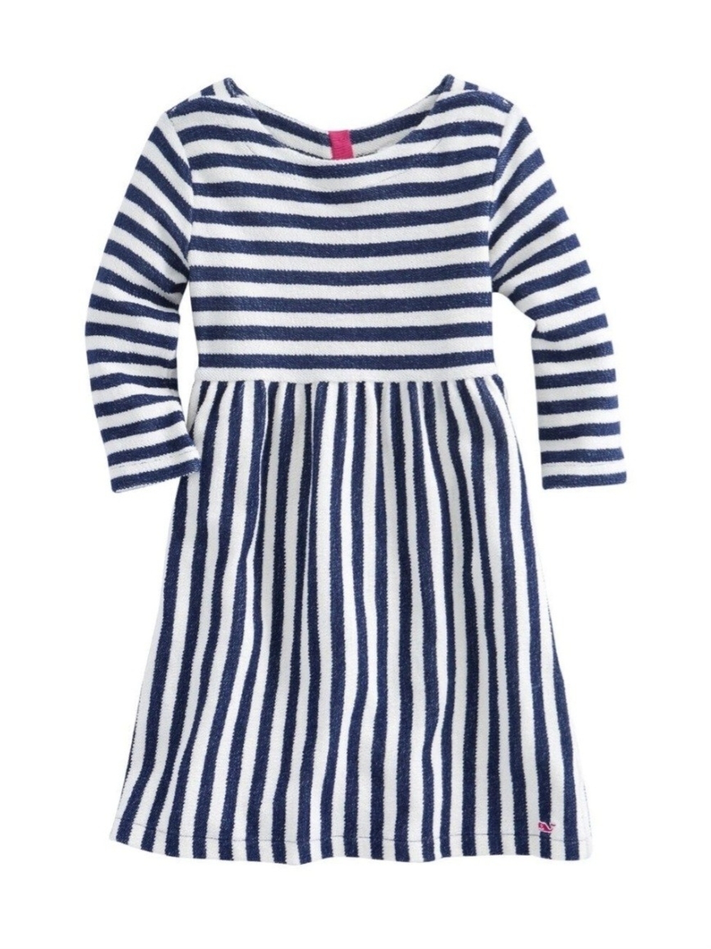 NWT Vineyard Vines Coastal Striped Dress Cotton Girl's XL-16 (or women's XS/S)